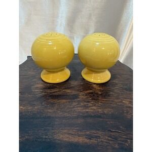 Homer Laughlin Fiesta Sunflower 2 5/8 Inch Salt and Pepper Shaker Set